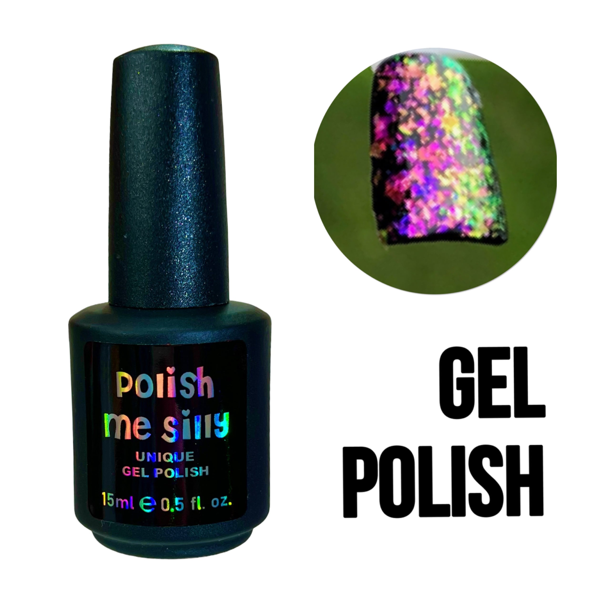 Collection Nail Unicorn Polish Magic: FLAKIE It\'s Glow Topcoats